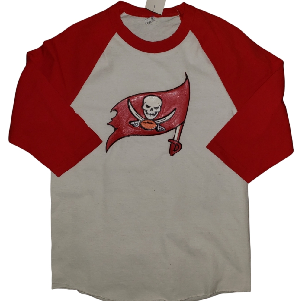 Tampa Bay team shirt.